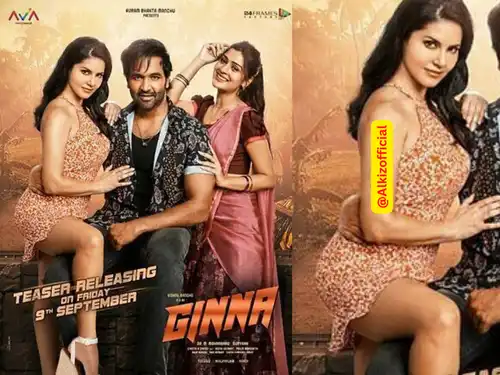 Download Ginna (2022) Hindi(Cleaned) Dubbed HDRip Full Movie 720p 480p
